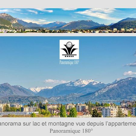 Panoramique 180 Lac Et Montagne Et Nid Secret Spa Romantique Аннесі Екстер'єр фото